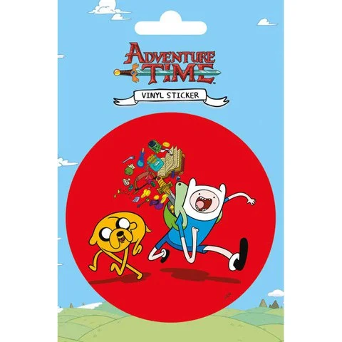 Adventure Time Finn and Jake - Vinyl Sticker - 10 x 15cm Image 1
