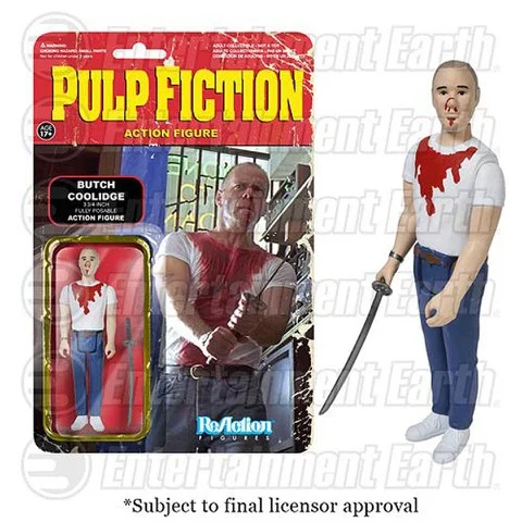ReAction Pulp Fiction Butch Coolidge 3 3/4 Inch Action Figure Image 1