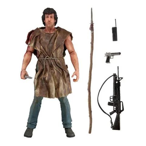 NECA Rambo Survival First Blood 7 Inch Action Figure Image 1