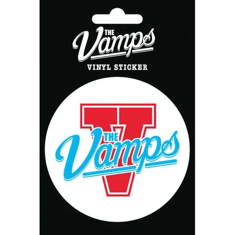 The Vamps Logo - Vinyl Sticker - 10 x 15cm Image 1