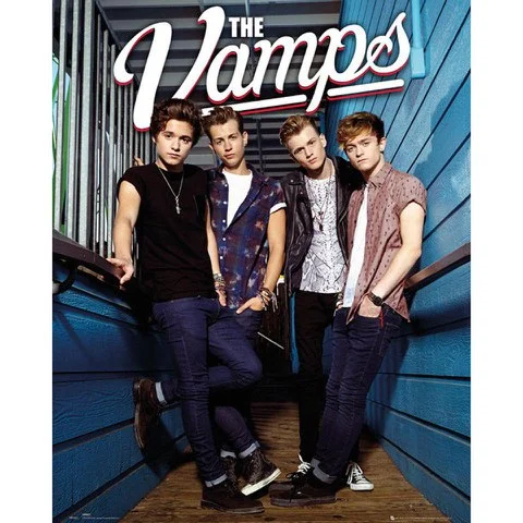 The Vamps Standing - Mini Poster - 40 x 50cm Image 1