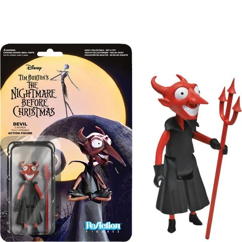ReAction The Nightmare Before Christmas - The Devil - 3 3/4"" Action Figure Image 1