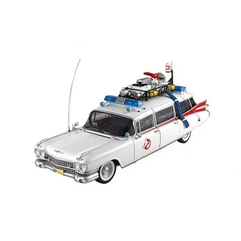 Hot Wheels Ghostbusters Ecto-1 1:18 Scale Model Image 1