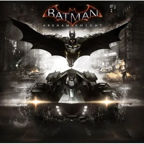 Batmobile Hot Wheels Elite Batman Arkham Knight échelle 1:43 Image 1