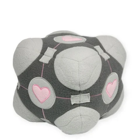 Portal Companion Cube Plush Image 1