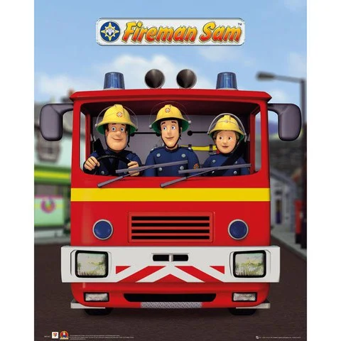 Fireman Sam Jupiter - Mini Poster - 40 x 50cm Image 1