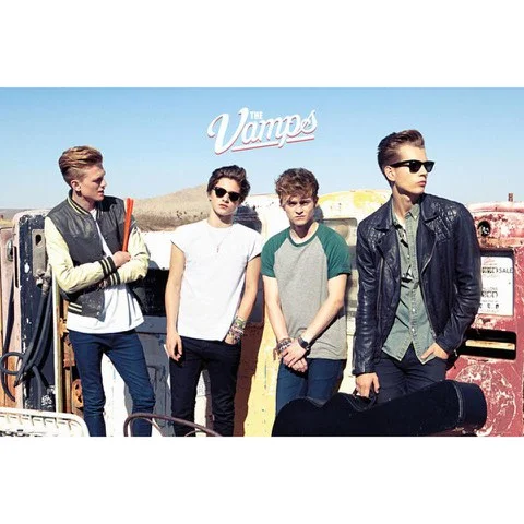 The Vamps Gas Station - Maxi Poster - 61 x 91.5cm Image 1