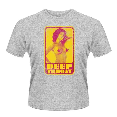Deep Throat Retro Men's T-Shirt - S - Gris Image 1