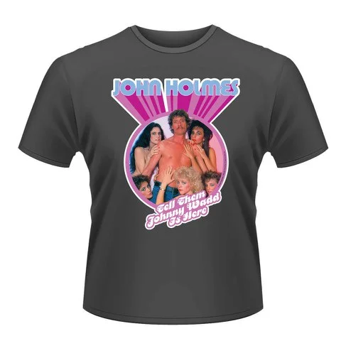 John Holmes Johnny Wadd Men's T-Shirt - S - Gris Image 1