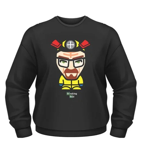 Breaking Bad Sweatshirt - Walter White Cooking Minion - S - Noir Image 1