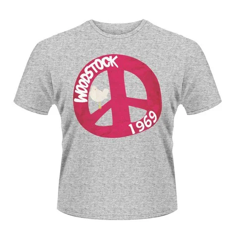 Woodstock Men's T-Shirt - 1969 - S - Gris Image 1