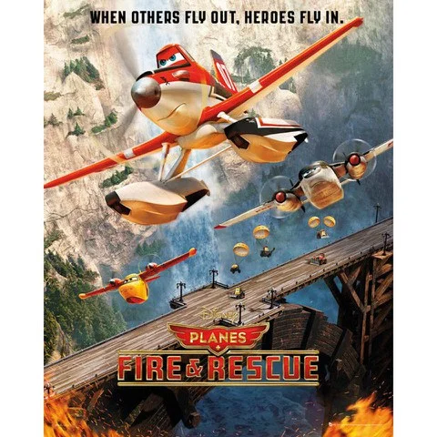 Disney Planes Fire and Rescue Bridge - Mini Poster - 40 x 50cm Image 1
