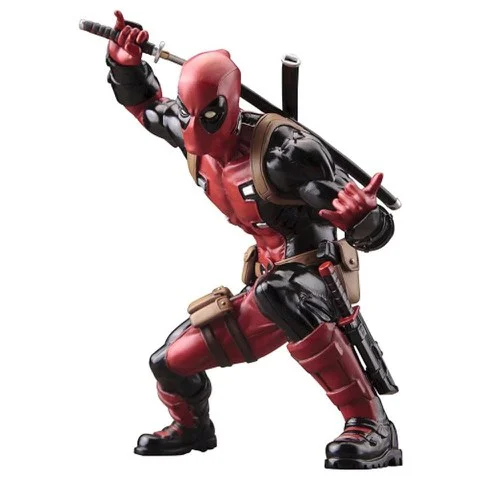 Kotobukiya Marvel Deadpool ArtFX+ 1:0 Scale Statue Image 1