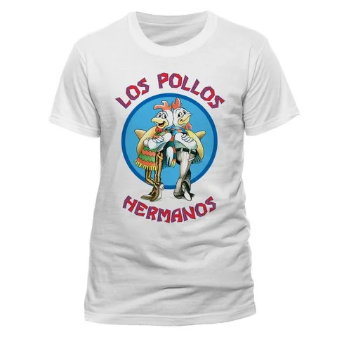 Breaking Bad Men's T-Shirt - Los Pollos - S - Blanc Image 1