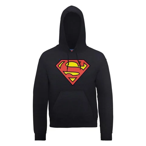 DC Comics Hoody Superman Shield - Black - S - Noir Image 1
