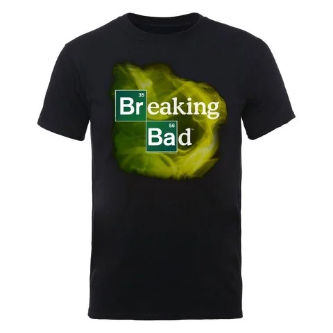 Breaking Bad Men's T-Shirt Season 4 - Black - L - Noir Image 1