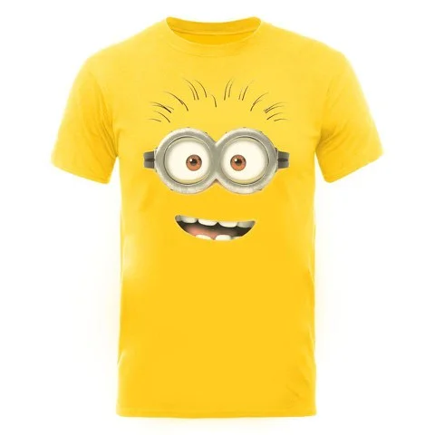 Despicable Me 2 Men's T-Shirt Minion Dave - Yellow - L - Citron Image 1