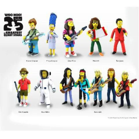 NECA Simpsons 25th Anniversary Rock Camp Otto 5 Inch Action Figure Image 1