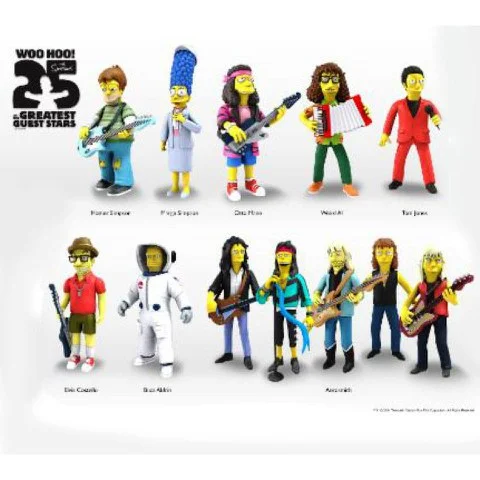 NECA Simpsons 25th Anniversary Steven Tyler 5 Inch Action Figure Image 1
