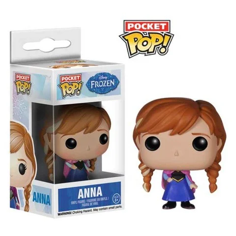 Disney La Reine des Neiges Anna Porte-clé Funko Pocket Pop! Image 1