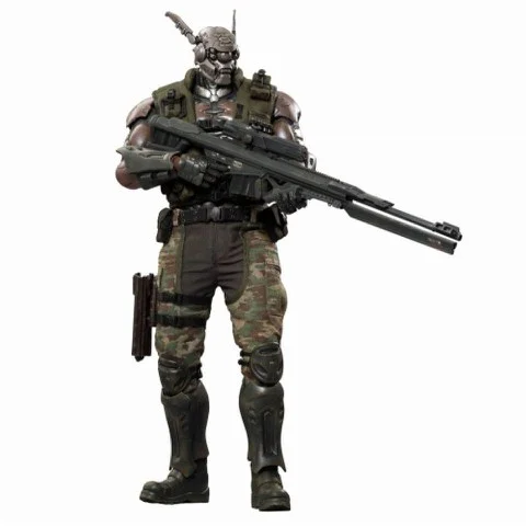 Hot Toys Appleseed Alpha Briareos Hecatonchires 1:6 Scale Figure Image 1