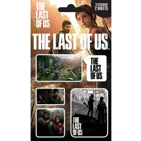 The Last of Us Ellie and Joel Sticker Pack Image 1