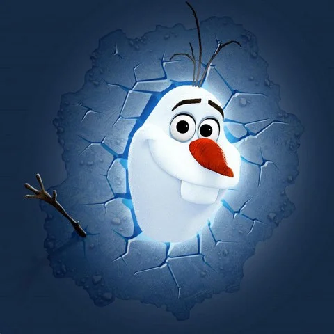 Lampe 3D La Reine des Neiges Olaf Image 1