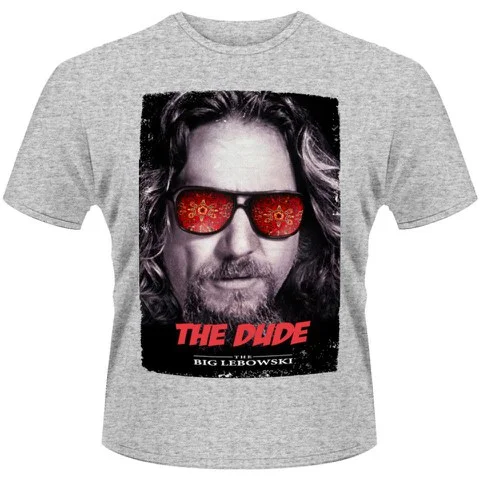 The Big Lebowski Men's T-Shirt - The Dude - S - Gris Image 1