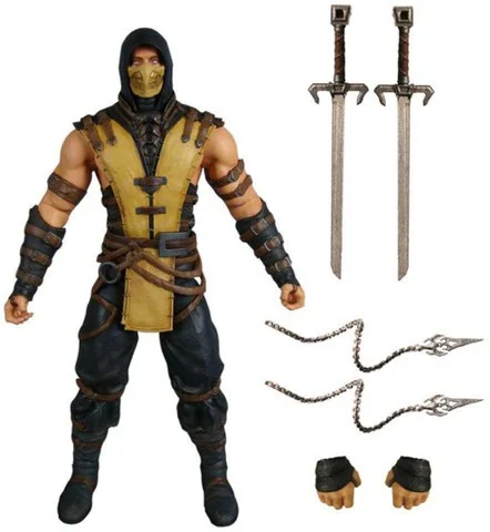 Mortal Kombat Scorpion 6 Inch Action Figure Image 1