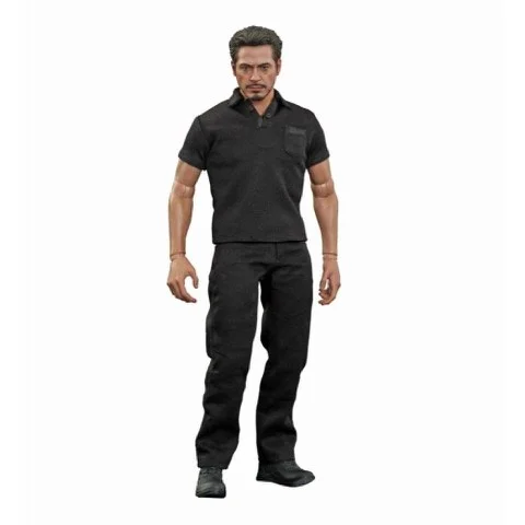 Hot Toys Marvel Tony Stark with Arc Reactor Creation Accessories Figure Set Image 1
