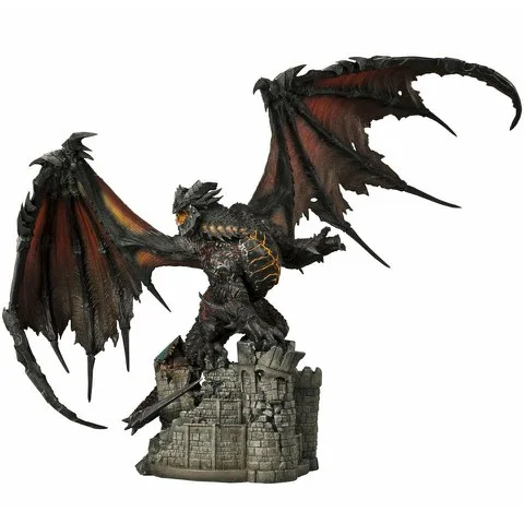 Sideshow Collectibles World of Warcraft Deathwing 25 Inch Statue Image 1