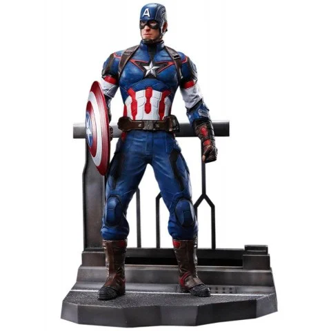 Statuette Captain America Dragon Marvel Ere d'Ultron Vignette Image 1