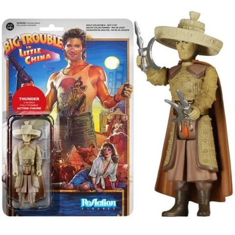 ReAction Big Trouble in Little China Thunder 3 3/4 Inch Action Figure Image 1