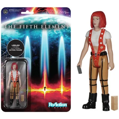 ReAction Fifth Element Leeloo 3 3/4 Inch Action Figure Image 1