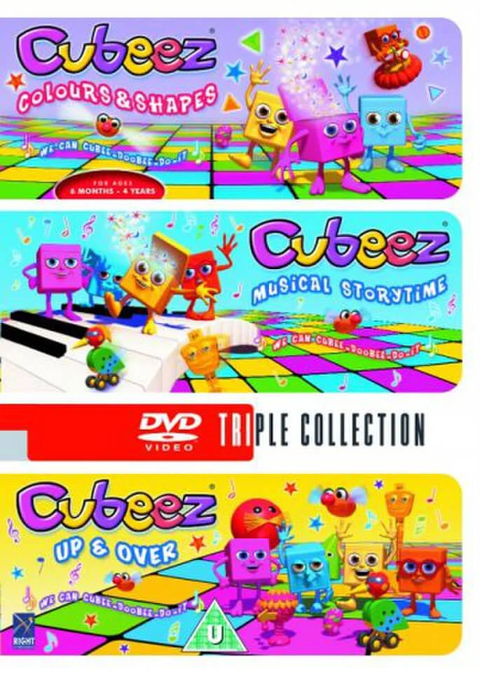 Cubeez: Colours And Shapes/Musical Storytime/Up And Over Image 1