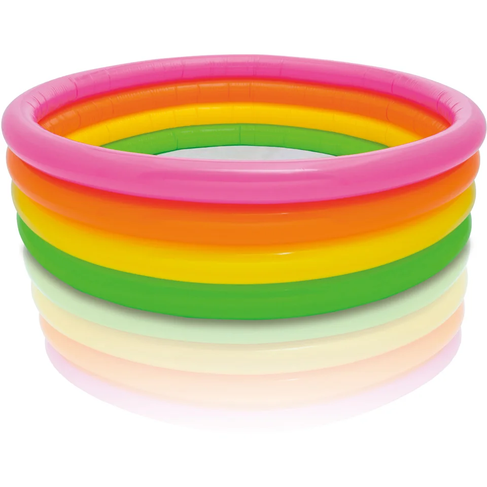 Pataugeoire pour Enfants Intex Sunset Glow (168cm) Image 1