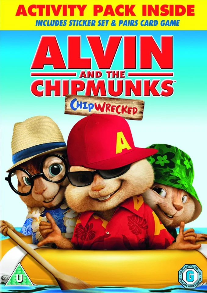 Alvin and the Chipmunks: Chipwrecked (Includes Pairs Game, Stickers and Digital Copy) Image 1