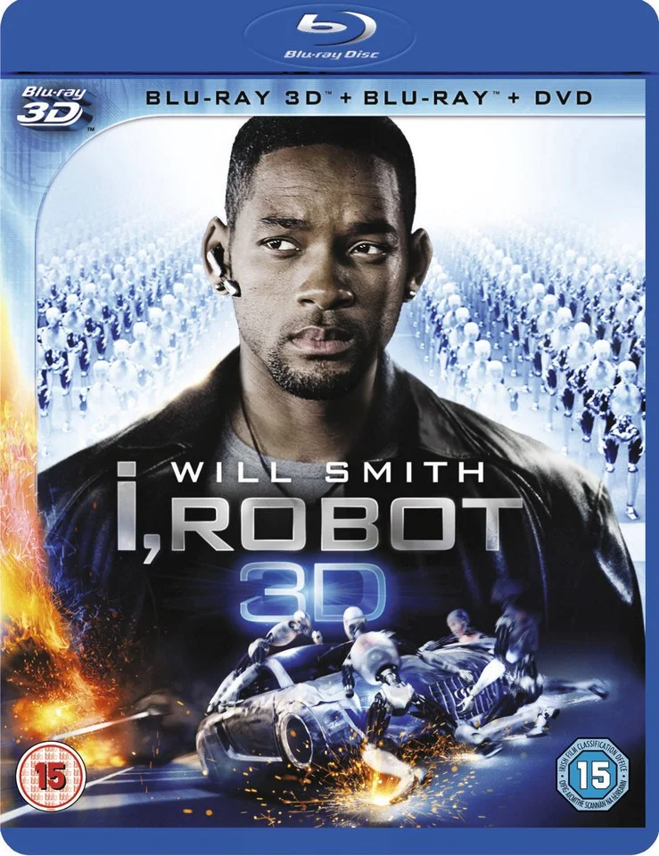 I Robot 3D (Includes 2D Blu-Ray and DVD) Image 1