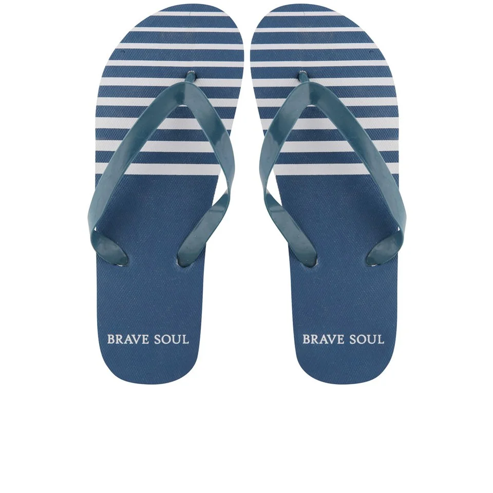 Tongs Homme Brave Soul Coast - Bleu Marine - 6/7 - Navy Image 1