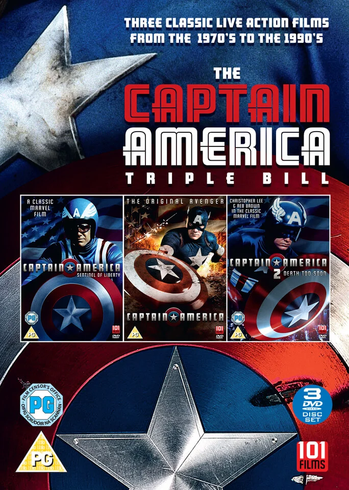 Captain America Triple Box Set Image 1