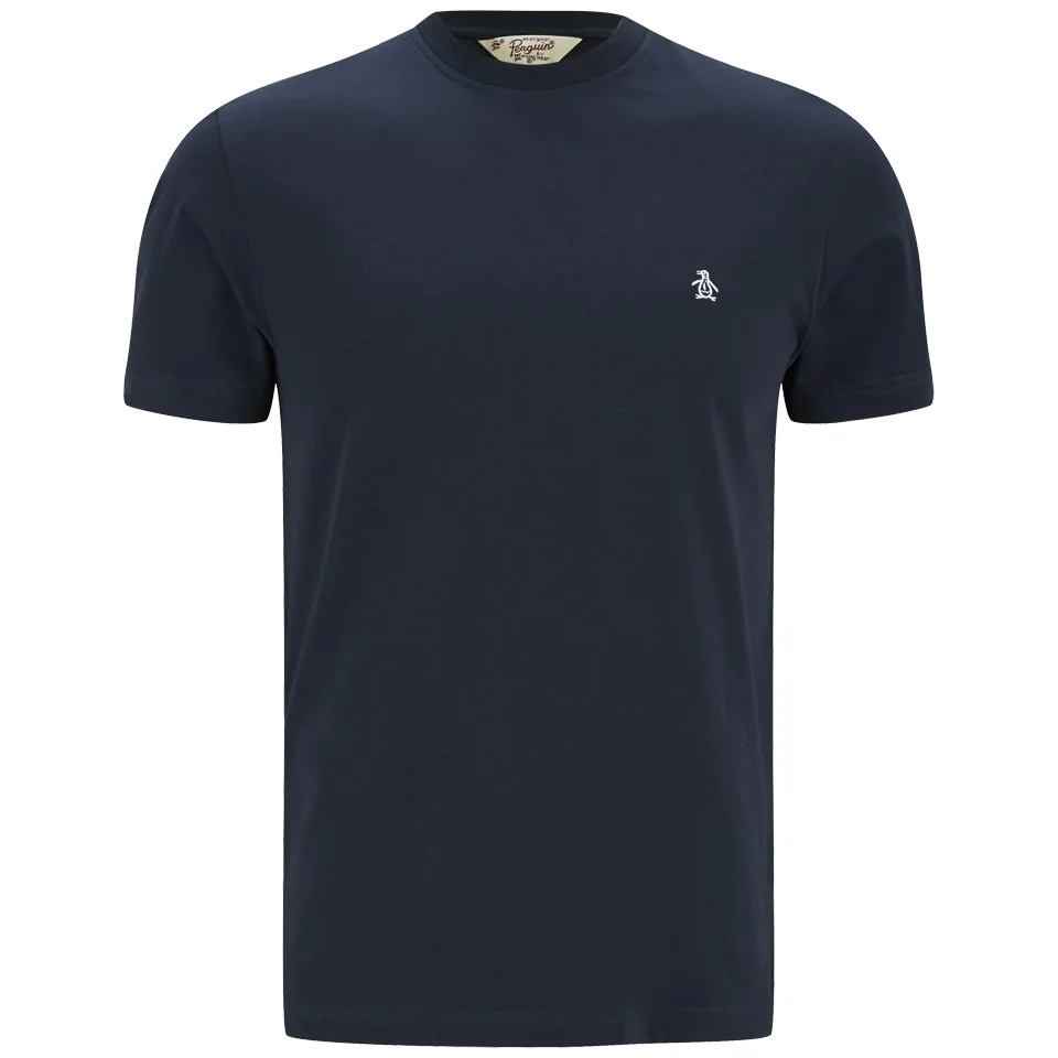 T -Shirt Original Penguin pour Homme Embroidered -Saphir - S - Bleu Image 1