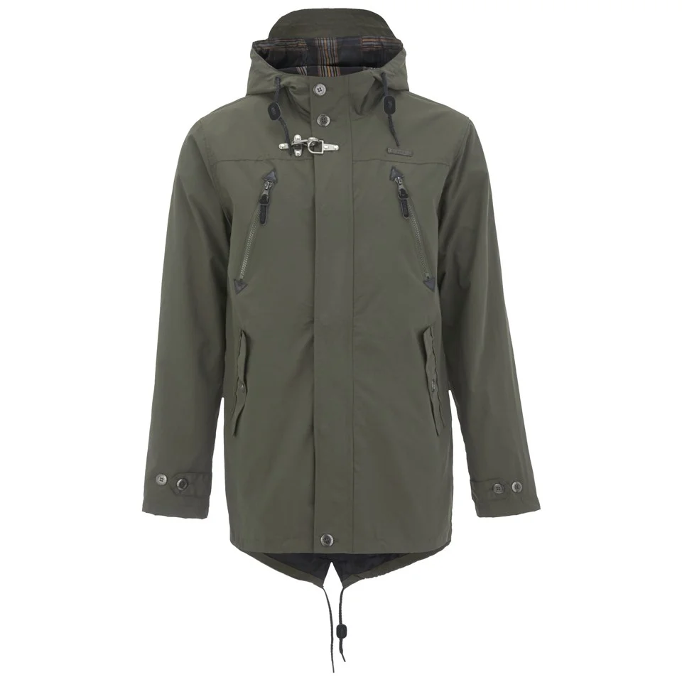 Manteau Checkmate Ringspun -Kaki - S - Khaki Image 1