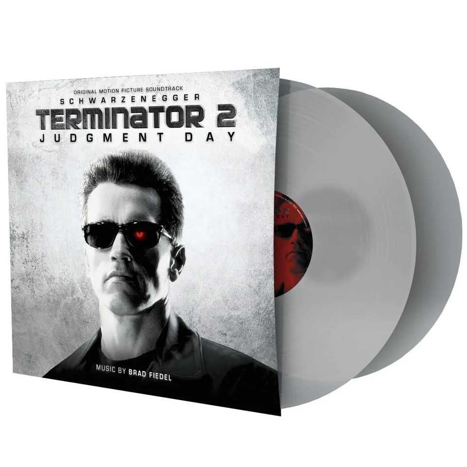 Terminator 2: Judgement Day: OST (2LP) - Zavvi Exclusive Limited Coloured Transparent Vinyl (500 Only) Image 1