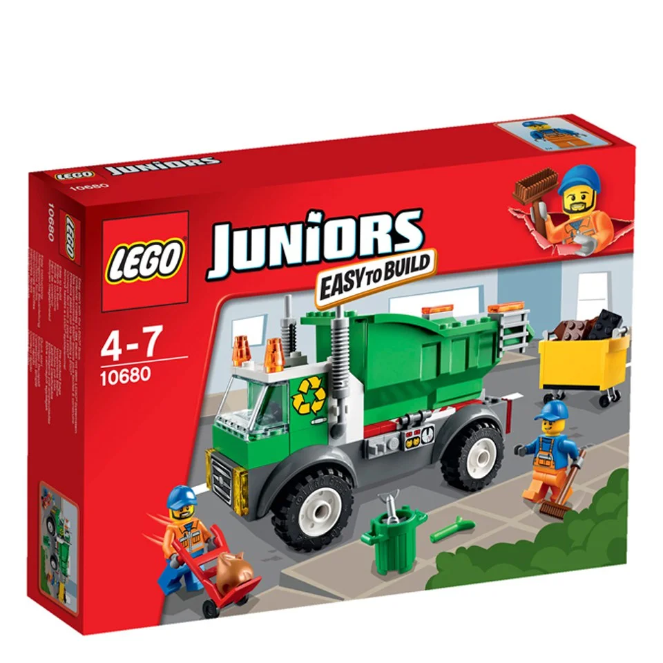 LEGO Juniors: Le camion poubelle (10680) Image 1