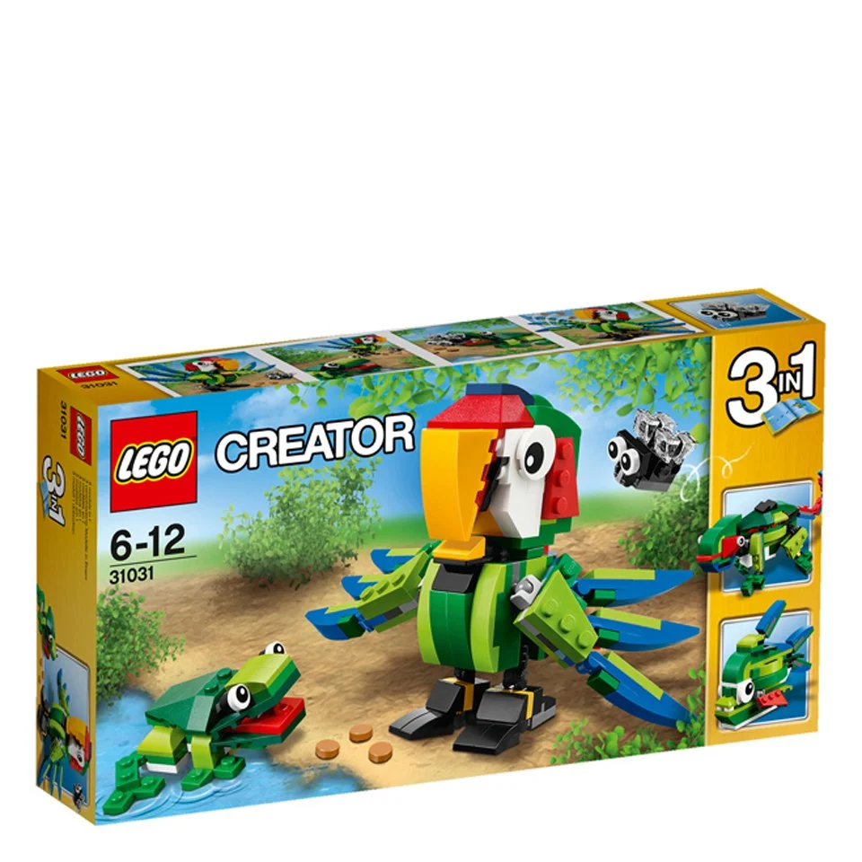 LEGO Creator: Les animaux de la forêt tropicale (31031) Image 1