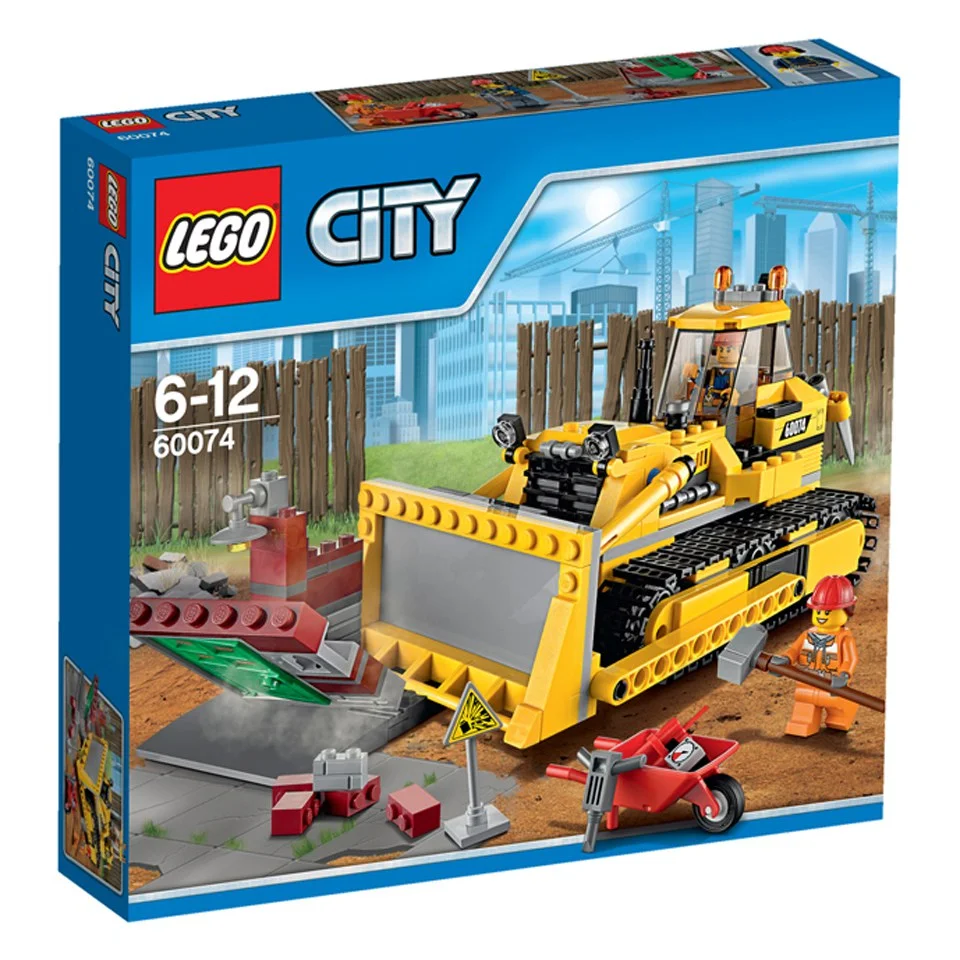 LEGO City: Le bulldozer (60074) Image 1