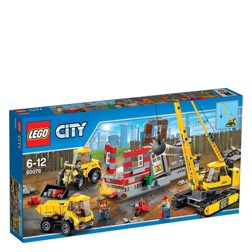 LEGO City: Le chantier de démolition (60076) Image 1