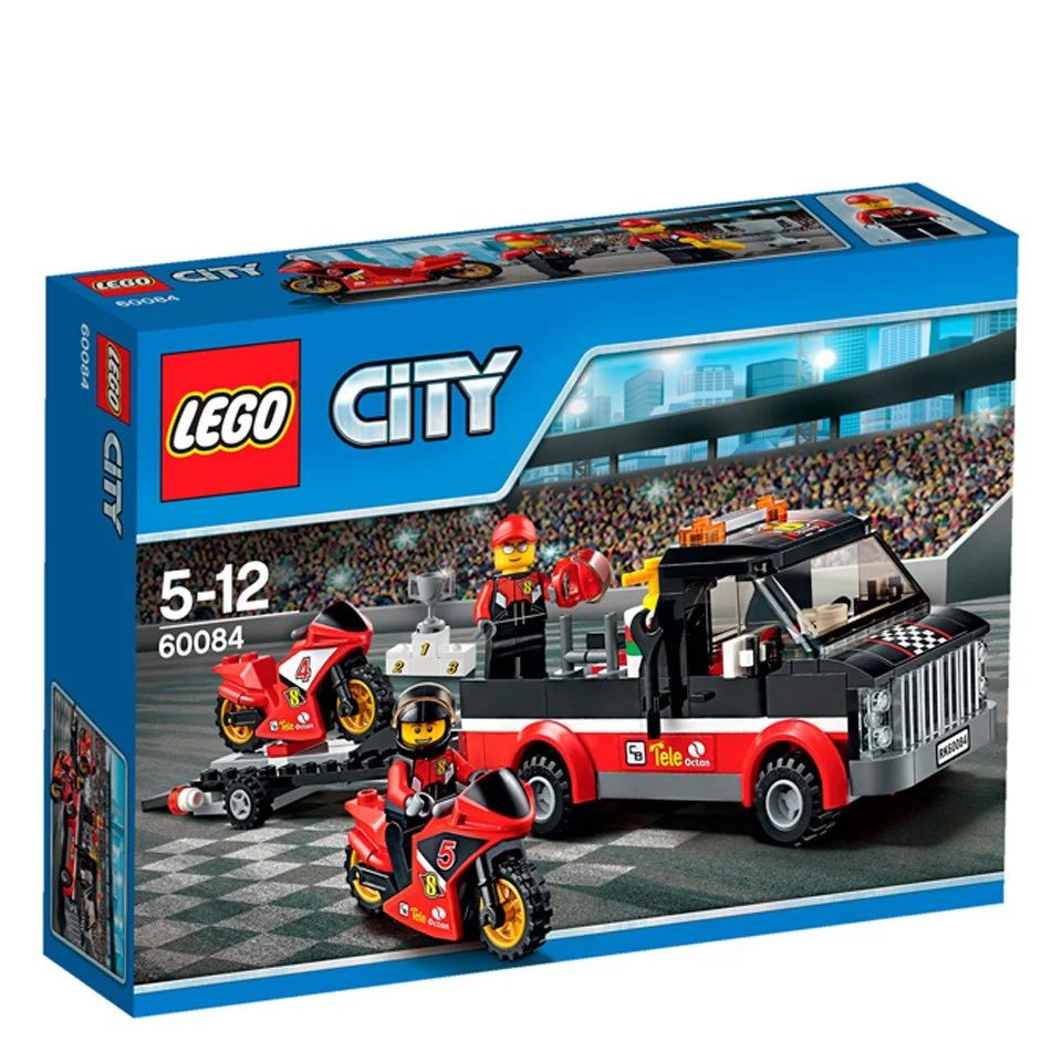 LEGO City: Le transporteur de motos de course (60084) Image 1