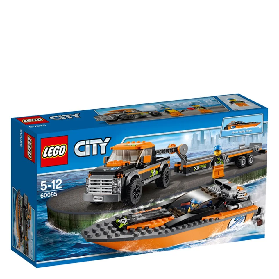 LEGO City: Le 4x4 avec hors-bord (60085) Image 1