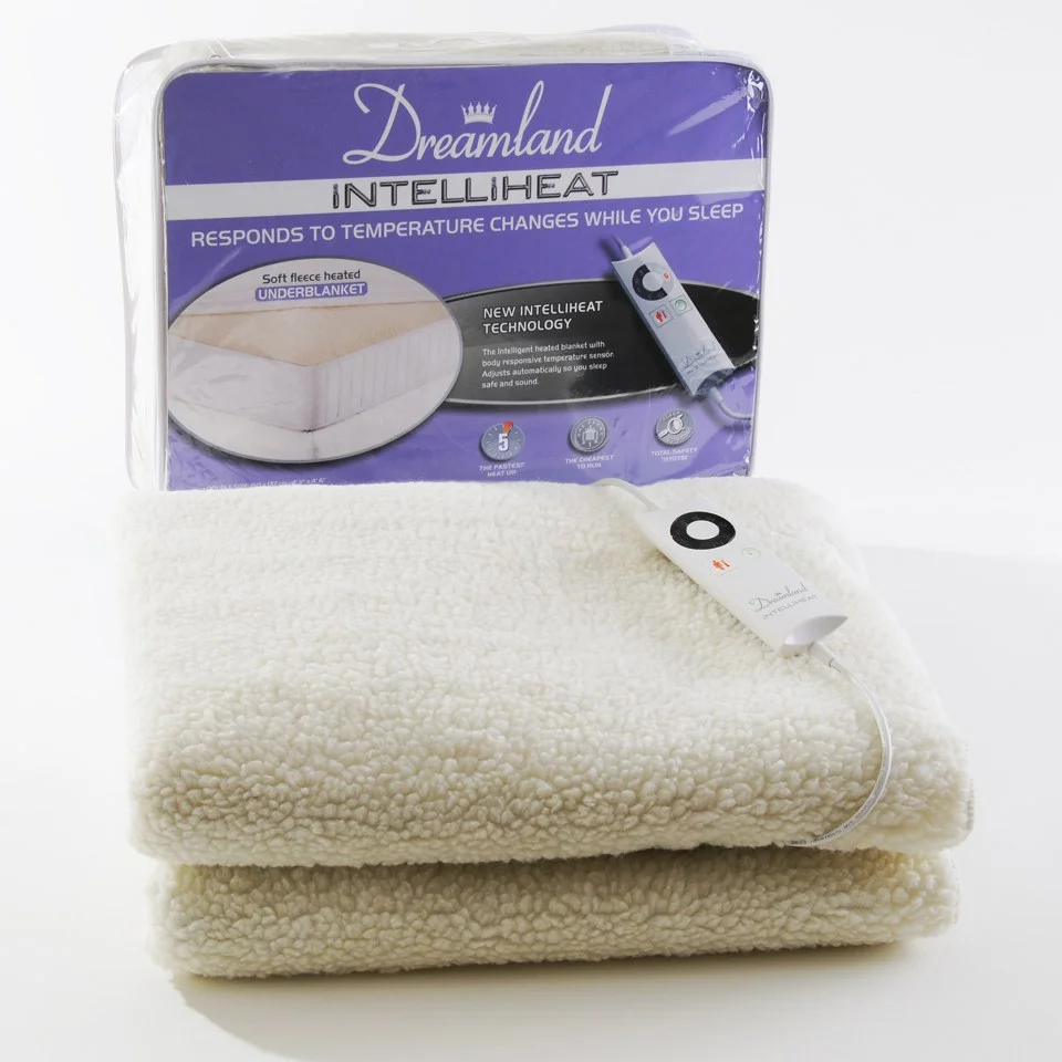 Dreamland Intelliheat Electric Under Blanket - Single - Crème Image 1